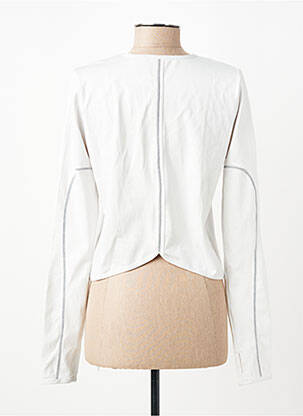 T-shirt manches longues manches longues beige NIKE femme