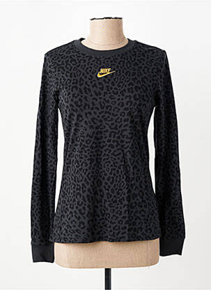 T-shirt manches longues manches longues gris NIKE femme