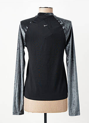 T-shirt manches longues manches longues noir NIKE femme
