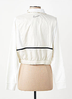 Sweat-shirt stretch manches longues beige NIKE femme
