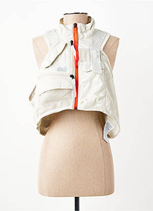 Gilet sans manche poches beige NIKE femme