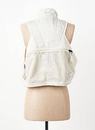 Gilet sans manche poches beige NIKE femme