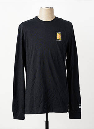 T-shirt coupe cintrée manches longues noir NIKE homme