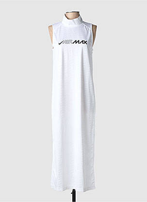 Robe longue sans manche sans manche blanc NIKE femme