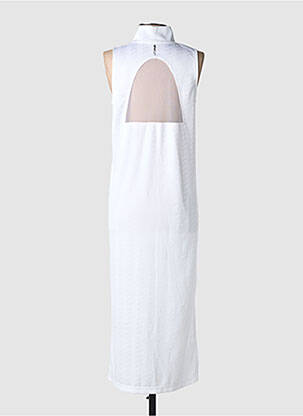 Robe longue sans manche sans manche blanc NIKE femme