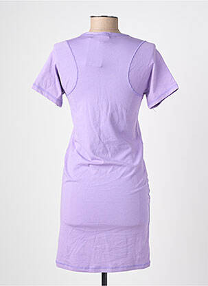 Robe courte manches courtes manches courtes violet NIKE femme