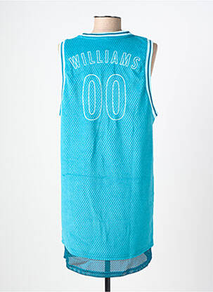 Robe courte sans manche sans manche bleu NIKE femme
