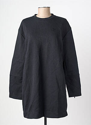 Robe courte manches longues manches longues noir NIKE femme