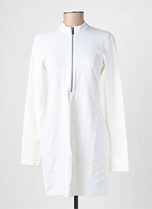 Robe courte manches longues manches longues beige NIKE femme