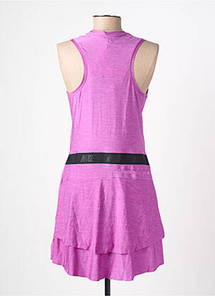 Robe courte sans manche sans manche violet NIKE femme