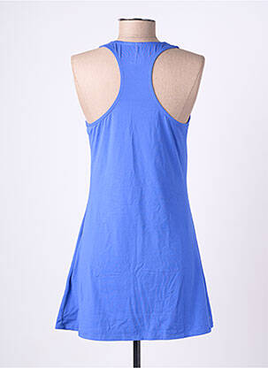 Robe courte sans manche sans manche bleu NIKE femme
