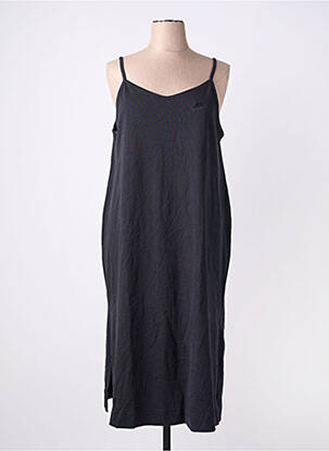 Robe longue fines bretelles fines bretelles noir NIKE femme