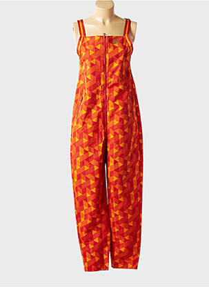 Combi-pantalon fines bretelles fines bretelles orange NIKE femme