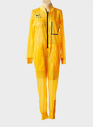Combi-pantalon coupe cintrée manches longues orange NIKE femme