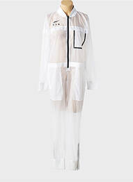 Combi-pantalon coupe cintrée manches longues blanc NIKE femme