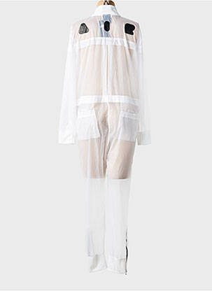 Combi-pantalon coupe cintrée manches longues blanc NIKE femme