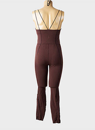 Combi-pantalon fines bretelles fines bretelles marron NIKE femme