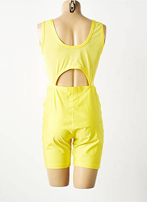 Combishort sans manche sans manche jaune NIKE femme