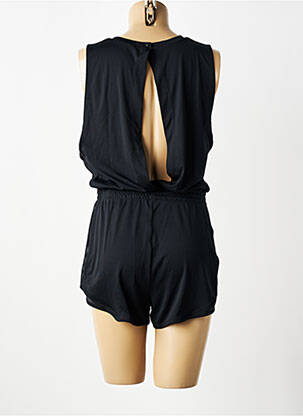 Combishort fermeture boutonnée au dos sans manche noir NIKE femme