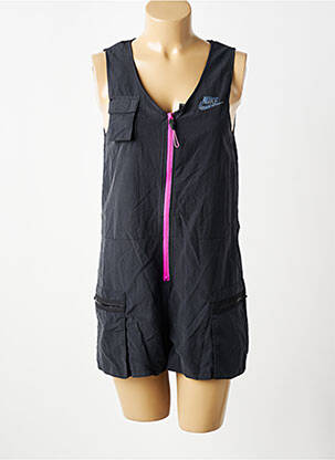 Combishort sans manche sans manche noir NIKE femme