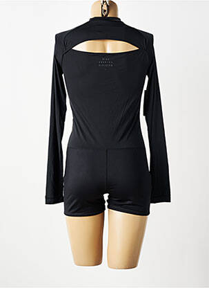 Combishort coupe cintrée manches longues noir NIKE femme