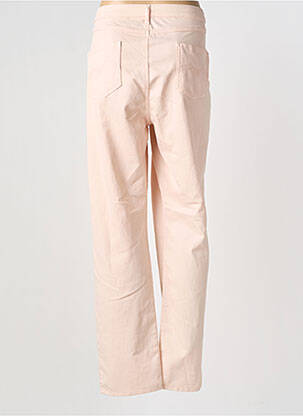 Jeans coupe slim tissage brut taille normale rose GUY DUBOUIS femme