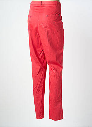 Pantalon droit stretch taille normale rose MERI & ESCA femme