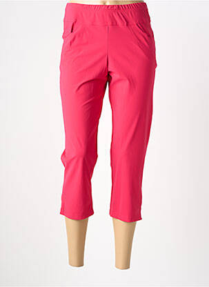 Pantacourt stretch taille normale rose MERI & ESCA femme