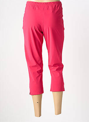 Pantacourt stretch taille normale rose MERI & ESCA femme