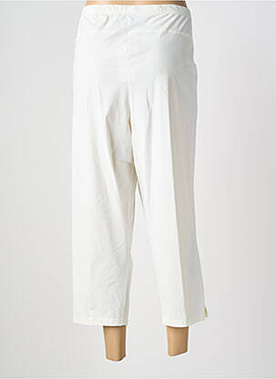 Pantacourt coupe droite taille normale blanc MERI & ESCA femme