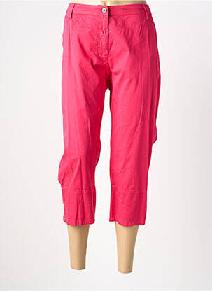 Pantacourt taille normale taille normale rose GUY DUBOUIS femme