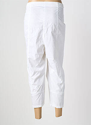 Pantacourt taille normale taille normale blanc GUY DUBOUIS femme