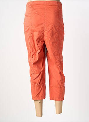 Pantacourt taille normale taille normale orange GUY DUBOUIS femme