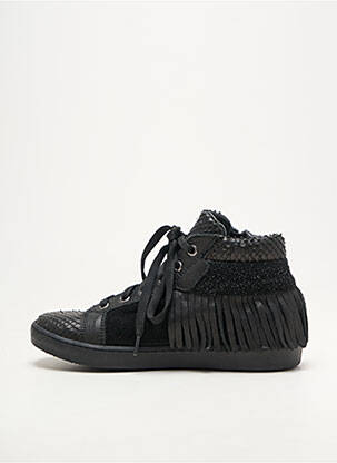 Baskets noir REQINS fille