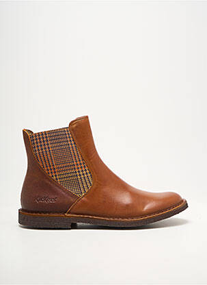 Bottines/boots talon bas talon plat jusqu'à 3cm marron KICKERS femme
