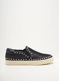 Slip ons bout rond talon plat jusqu'à 3cm noir ASH femme
