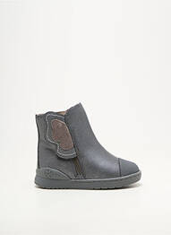 Bottines/boots semelle amovible bout rond gris BIOMECANICS fille