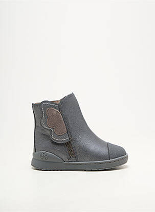 Bottines/boots semelle amovible bout rond gris BIOMECANICS fille