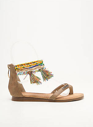 Tongs bout ouvert bout ouvert marron LES TROPEZIENNES PAR M.BELARBI fille