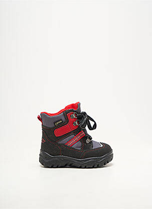 Bottines/boots fermeture lacets bout rond rouge SUPERFIT garçon