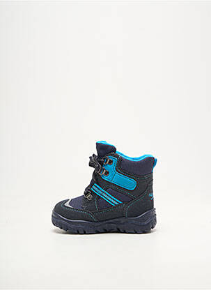 Bottines/boots fermeture lacets bout rond bleu SUPERFIT garçon