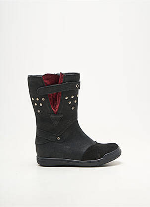 Bottes bout rond bout rond noir BABYBOTTE fille