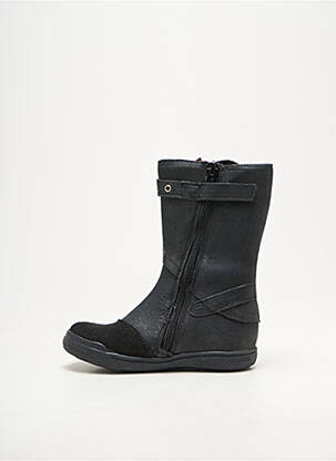Bottes bout rond bout rond noir BABYBOTTE fille