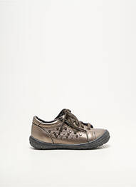 Baskets bout rond bout rond marron BOPY fille