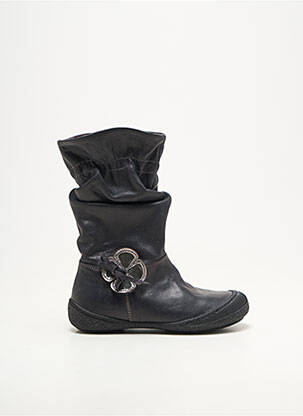 Bottes bout rond bout rond noir RONDINELLA fille