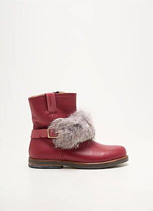 Bottines/boots voute plantaire talon bas rouge RONDINELLA fille
