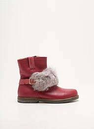 Bottines/boots voute plantaire talon bas rouge RONDINELLA fille
