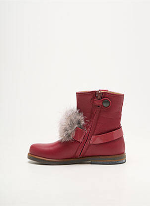 Bottines/boots voute plantaire talon bas rouge RONDINELLA fille