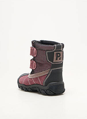 Bottes fourrée bout rond rose PRIMIGI fille