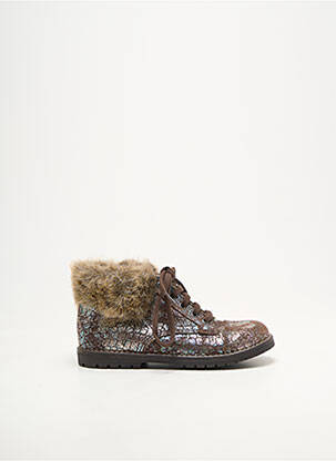 Bottines/boots chiquet chiquet argent LITTLE MARY fille